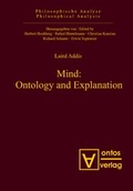 Cover: Mind: Ontology and Explanation - editiones scholasticae