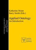 Cover: Applied Ontology - editiones scholasticae