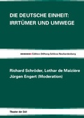 Cover: Die Deutsche Einheit - Theater der Zeit