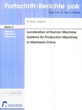 Cover: Localization of human-machine systems for production machines in mainland China - RPTU Rheinland-Pf&auml;lzische Technische Universit&auml;t Kaiserslautern Landau