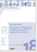 Cover: Untersuchungen zur R&uuml;ckgewinnung von Phosphat aus &Uuml;berschussschlamm von Kl&auml;ranlagen mit vermehrt biologischer Phosphatelimination - Rhombos-Verlag