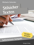 Cover: Sofortwissen kompakt: Stilsicher texten - Heragon Verlag GmbH