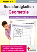 Cover: Basisfertigkeiten Geometrie - KOHL VERLAG Der Verlag mit dem Baum