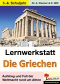 Cover: Lernwerkstatt Die Griechen - KOHL VERLAG Der Verlag mit dem Baum