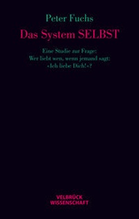 Enlarge image Cover: Das System SELBST - Velbrück