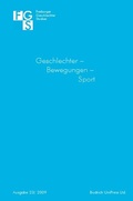 Cover: Geschlechter - Bewegungen - Sport - Budrich UniPress
