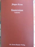 Cover: finsternisse - Rauner, Erwin