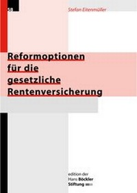 Enlarge image Cover: Reformoptionen für die gesetzliche Rentenversicherung - Hans-Böckler-Stiftung