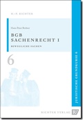 Cover: Juristische Grundkurse / Band 6 - Sachenrecht 1 - Richter, Hans-Peter