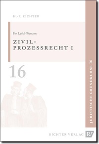 Abbildung von: Juristische Grundkurse / Band 16 - Zivilprozessrecht 1 - Richter, Hans-Peter