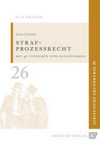 Abbildung von: Juristische Grundkurse / Band 26 - Strafprozessrecht - Richter, Hans-Peter
