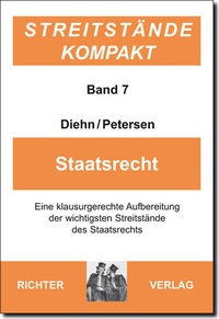 Abbildung von: Streitstände Kompakt / Streitstände Kompakt - Band 7 Staatsrecht - Richter, Hans-Peter