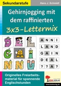 Cover: Gehirnjogging mit Kohls 3x3-Lettermix - KOHL VERLAG Der Verlag mit dem Baum