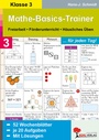 Cover: Mathe-Basics-Trainer / Klasse 3 - KOHL VERLAG Der Verlag mit dem Baum