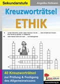 Cover: Kreuzwortr&auml;tsel Ethik - KOHL VERLAG Der Verlag mit dem Baum