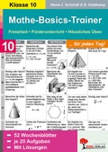 Cover: Mathe-Basics-Trainer / Klasse 10 - KOHL VERLAG Der Verlag mit dem Baum