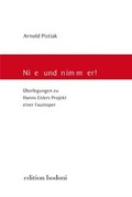 Cover: Nie und nimmer! - edition bodoni