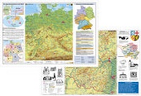 Abbildung von: Deutschland physisch / Rheinland-Pfalz und Saarland physisch - Stiefel Eurocart