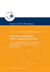 Abbildung von: Finite-state methods and natural language processing - Universitätsverlag Potsdam