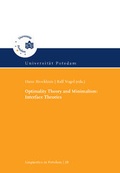 Cover: Optimality theory and minimalism - Universit&auml;tsverlag Potsdam
