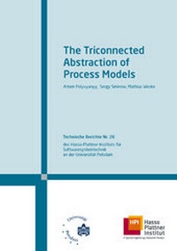 Enlarge image Cover: The Triconnected Abstraction of Process Models - Universitätsverlag Potsdam