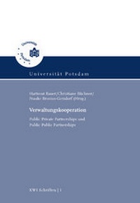 Enlarge image Cover: Verwaltungskooperation - Universitätsverlag Potsdam