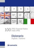 Cover: 100 IFRS Financial Ratios Dictionary - Englisch/Italienisch - Inglese/Italiano - cometis publishing