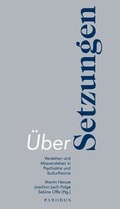 Cover: &Uuml;berSetzungen - Parodos Verlag