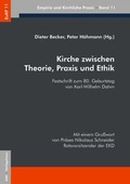 Cover: Kirche zwischen Theorie, Praxis und Ethik - AIM-Verlagshaus