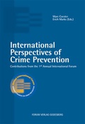 Cover: International Perspectives of Crime Prevention - Forum Vlg Godesberg