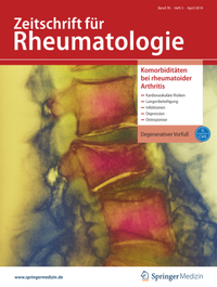 Enlarge image Cover: Zeitschrift für Rheumatologie - SpringerMedizin