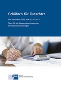 Cover: Geb&uuml;hren f&uuml;r Gutachter - DiHK Verlag