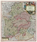 Cover: Historische Landkarte: Bayern 1741 - Ober- und Niederbayern mit der Oberpfalz und dem Erzstift Salzburg - Verlag Rockstuhl