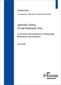 Cover: Systematic Testing of Code Generation Tools - Westarp BookOnDemand