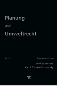 Abbildung von: Planung und Umweltrecht, Band 1 - Thomé-Kozmiensky Verlag GmbH