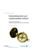 Cover: Unternehmerisch und verantwortlich wirken? - Institut f&uuml;r &ouml;kologische Wirtschaftsforschung Berlin