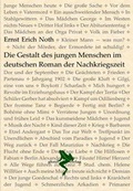 Cover: Die Gestalt des jungen Menschen im deutschen Roman der Nachkriegszeit - glotzi