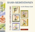 Cover: Basis-Meditationen / Edition 1-5. CD-Gesamtausgabe - Bluhm, Sven-Michael