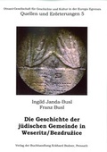 Cover: Die Geschichte der j&uuml;dischen Gemeinde in Weseritz / Bezdruzice - Bodner, E
