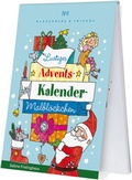 Cover: Lustiges Adventskalender Malbl&ouml;ckchen - Rannenberg, Verena