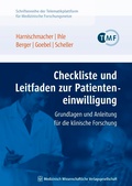 Cover: Checkliste und Leitfaden zur Patienteneinwilligung - MWV Medizinisch Wissenschaftliche Verlagsgesellschaft
