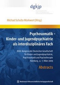 Abbildung von: Psychosomatik - Kinder- und Jugendpsychiatrie als interdisziplinäres Fach - MWV Medizinisch Wissenschaftliche Verlagsgesellschaft