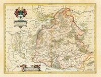 Abbildung von: Historische Karte: WALDECK in Hessen 1635 (Plano) - Verlag Rockstuhl