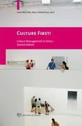 Cover: Culture First! - B & S Siebenhaar Verlag OHG