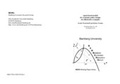Cover: Agent-based models for economic policy design: two illustrative examples - Universit&auml;t Bamberg Fachgruppe VWL