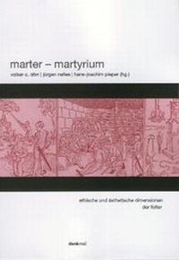 Enlarge image Cover: Marter - Martyrium - DenkMal-Verlag