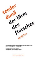 Cover: Der L&auml;rm des Fleisches - Edition Solitude