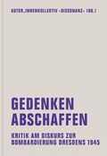 Cover: Gedenken abschaffen - Verbrecher