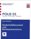 Cover: Gedenkst&auml;ttenarbeit und Rechtsextremismus - Hessische Landeszentrale f. polit. Bild.