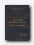 Cover: Basic Belief and Basic Knowledge - editiones scholasticae